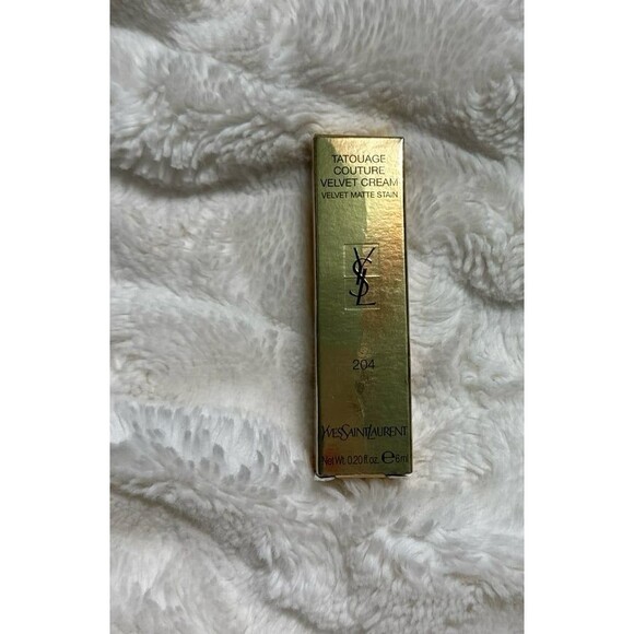 YSL Tatouage Couture Velvet Cream Matte lipstick*204 Beige Underground - Picture 5 of 6